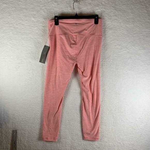 Harmony And Balance Leggings Womens XL Pink Polyester Stretch Yoga Pull On 6932 - Picture 9 of 10